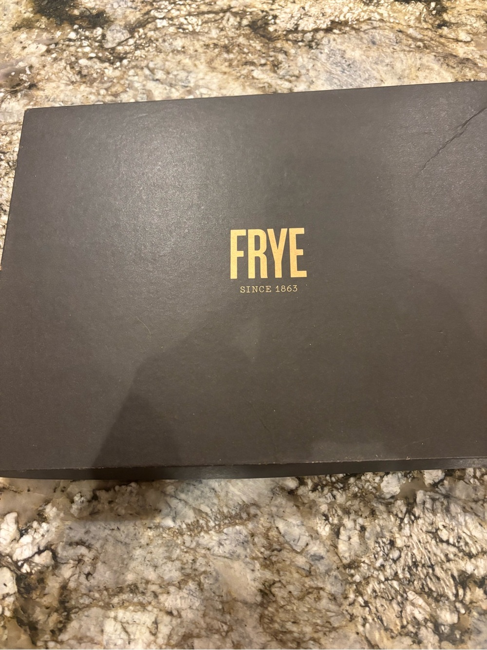 Frye Black and Gold Gift Box
